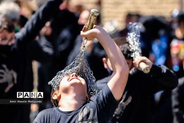 عزاداری سومین روز شهادت شهدای کربلا در محلات ارومیه