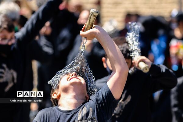 عزاداری سومین روز شهادت شهدای کربلا در محلات ارومیه