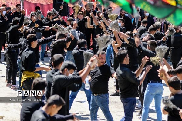 عزاداری سومین روز شهادت شهدای کربلا در محلات ارومیه