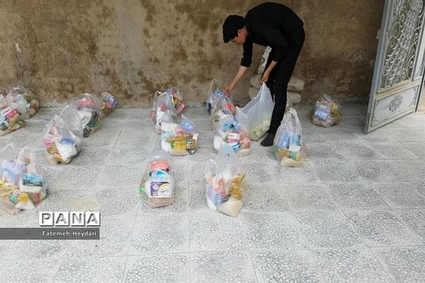 رزمایش کمک مومنانه گروه جهادی مجموعه شهید حاج احمد کاظمی بوشهر