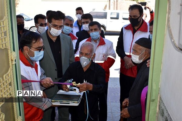 افتتاح نخستین خانه هلال شهرستان بهاباد دراحمد آباد