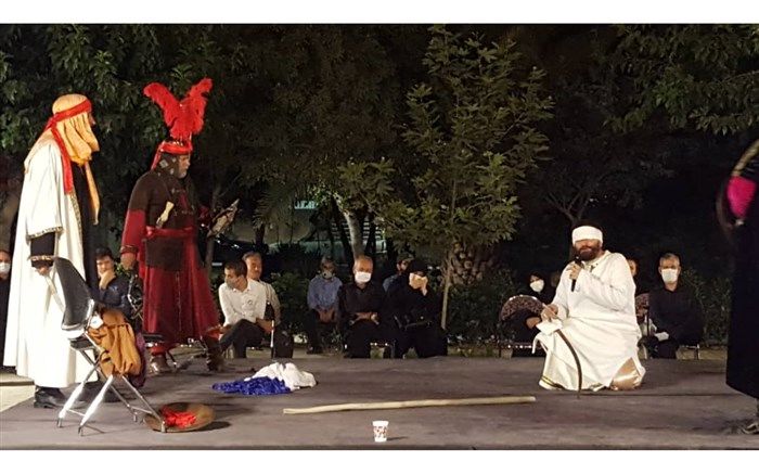 تعزیه «فضل و فتاح» مقابل تالار وحدت اجرا می‌شود