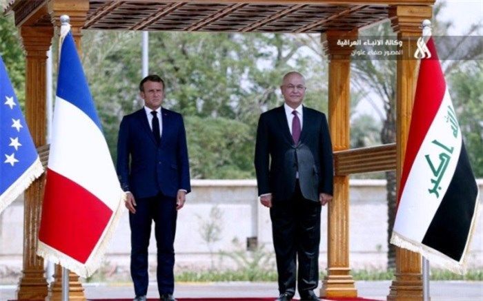 موضوع مذاکرات برهم صالح با امانوئل ماکرون چه بود؟