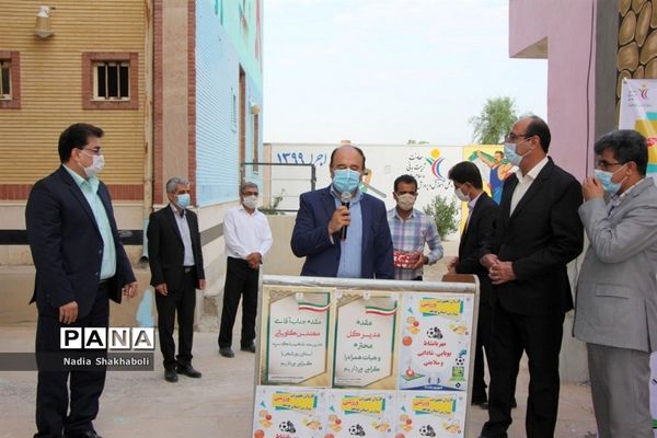 کاروان تجهیزات ورزشی مدارس استان بوشهر