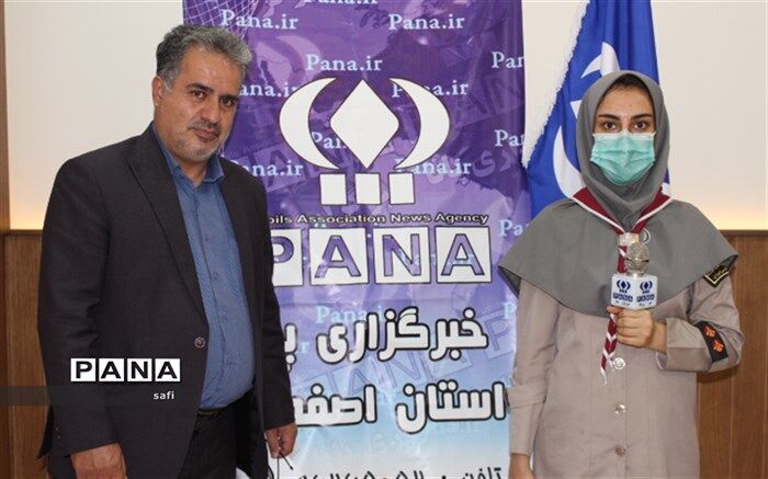 حمایت از کالای داخلی  در آموزش و پرورش شهر کوهپایه  با خرید مواد ضدعفونی کننده داخلی