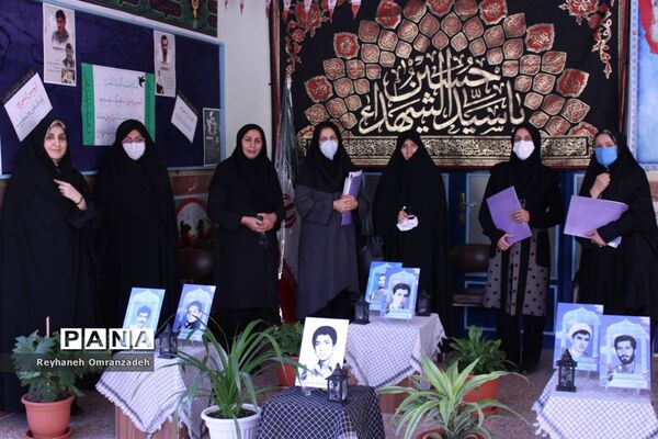مانور بازگشایی دبیرستان شاهد حضرت معصومه(س) منطقه 10