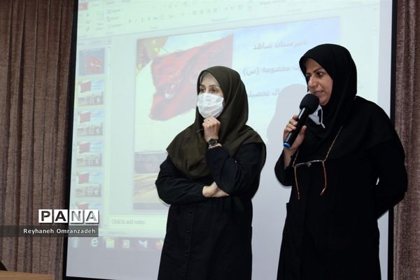 مانور بازگشایی دبیرستان شاهد حضرت معصومه(س) منطقه 10