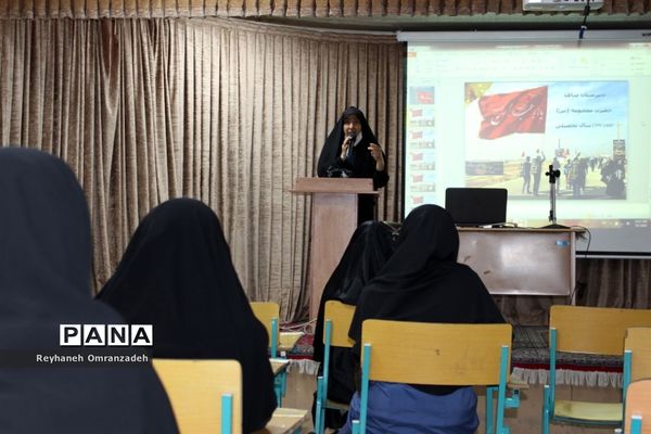 مانور بازگشایی دبیرستان شاهد حضرت معصومه(س) منطقه 10