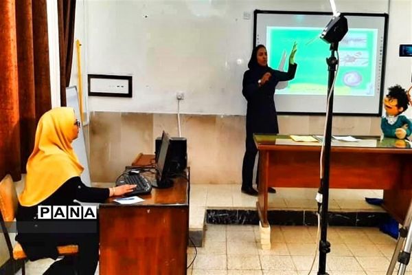 اجرای کار تولید محتوا تخصصی دوره ابتدایی  در شهرستان امیدیه  کلید خورد