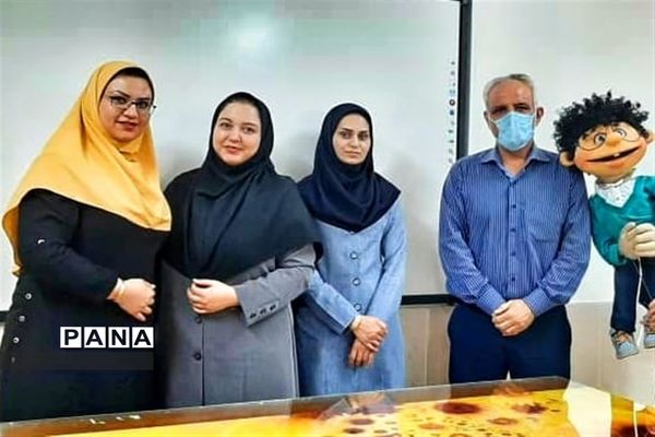 اجرای کار تولید محتوا تخصصی دوره ابتدایی  در شهرستان امیدیه  کلید خورد