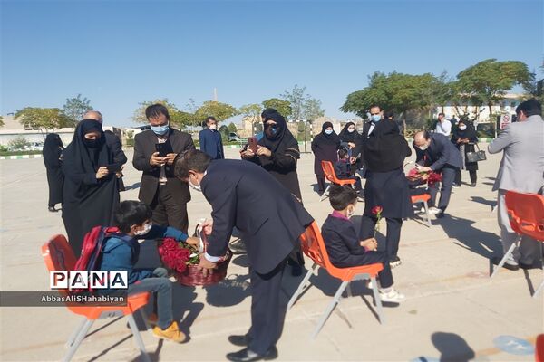 آیین بازگشایی مدارس در کاشمر