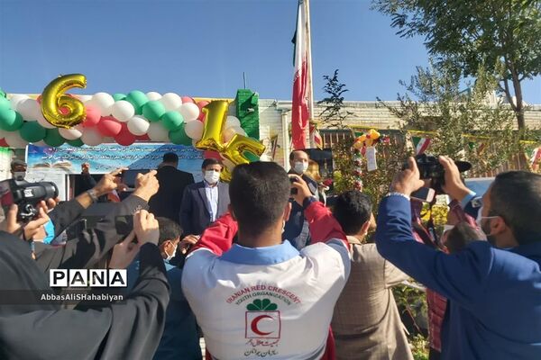 آیین بازگشایی مدارس در کاشمر
