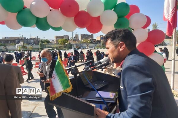 آیین بازگشایی مدارس در کاشمر
