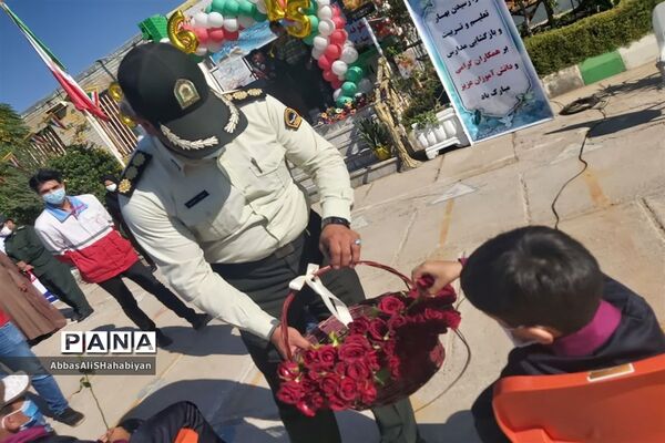 آیین بازگشایی مدارس در کاشمر