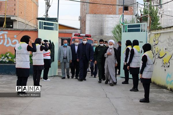 آیین بازگشایی مدارس مازندران