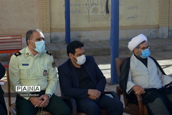 آیین بازگشایی مدارس و نواخته شدن زنگ سال تحصیلی جدید در بافق