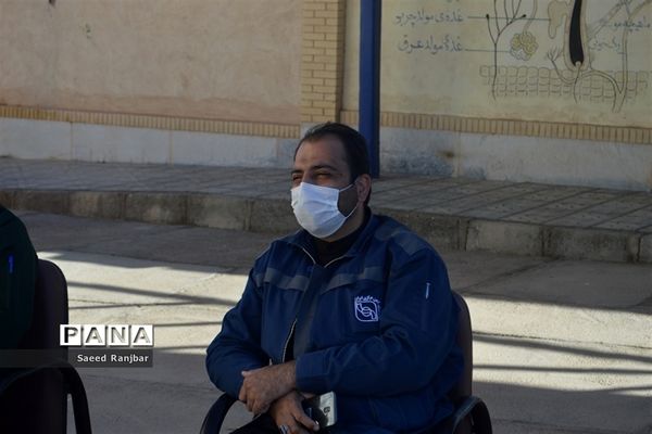 آیین بازگشایی مدارس و نواخته شدن زنگ سال تحصیلی جدید در بافق