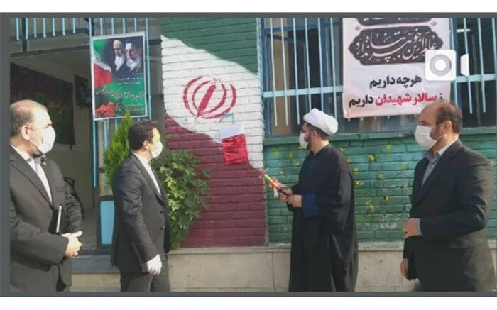 آیین بازگشایی مدارس شهرستان دماوند