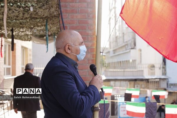 آیین بازگشایی مدارس منطقه ۱۲