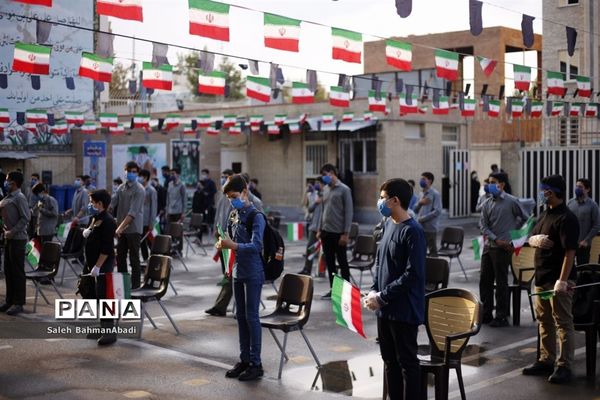 آیین بازگشایی مدارس منطقه ۱۲