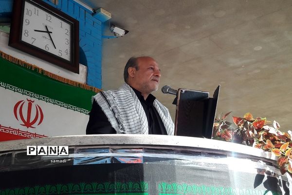 آیین بازگشایی مدارس در منطقه 13