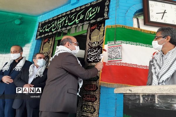 آیین بازگشایی مدارس در منطقه 13