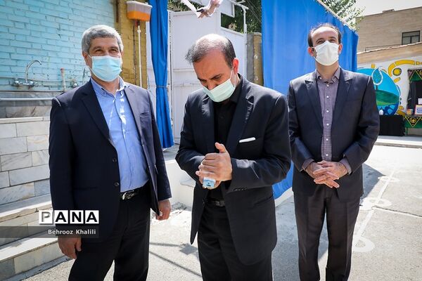 بازدید سرزده معاون تربیت بدنی و سلامت وزارت آموزش و پرورش از مدارس شهر تهران