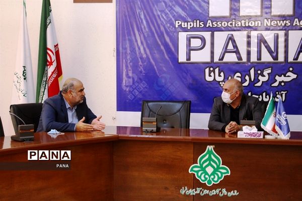 بازدید مدیرکل فرهنگی و هنری وزارت آموزش و پرورش از سازمان دانش‌آموزی آذربایجان غربی