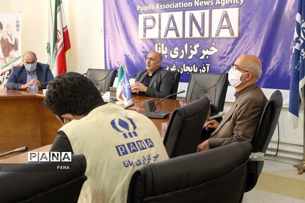 بازدید مدیرکل فرهنگی و هنری وزارت آموزش و پرورش از سازمان دانش‌آموزی آذربایجان غربی