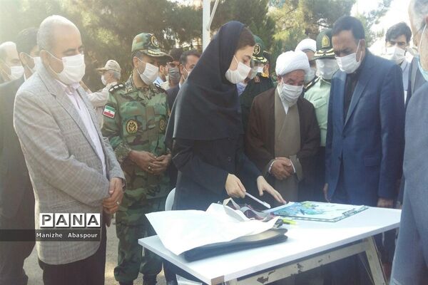 آیین بازگشایی مدارس در هنرستان  دخترانه محمودیه بجنورد