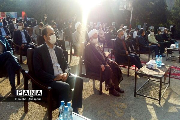 آیین بازگشایی مدارس در هنرستان  دخترانه محمودیه بجنورد