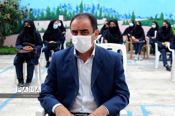 آیین بازگشایی مدارس در میاندورود