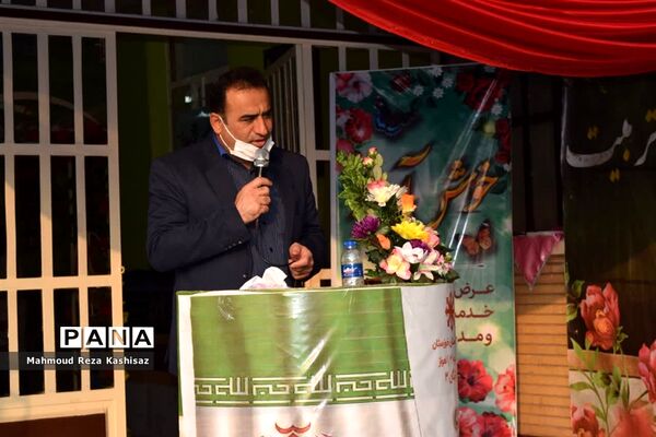 آیین بازگشایی مدارس در  ناحیه ۳ اهواز