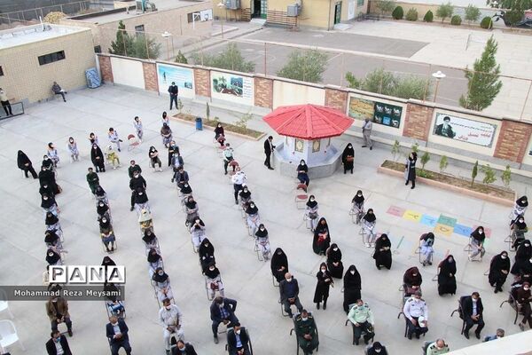 آیین نمادین آغاز سال تحصیلی جدید در سمنان