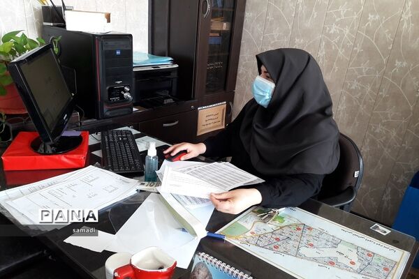 اولین دیدار معلم و دانش آموز در شرایط کرونایی