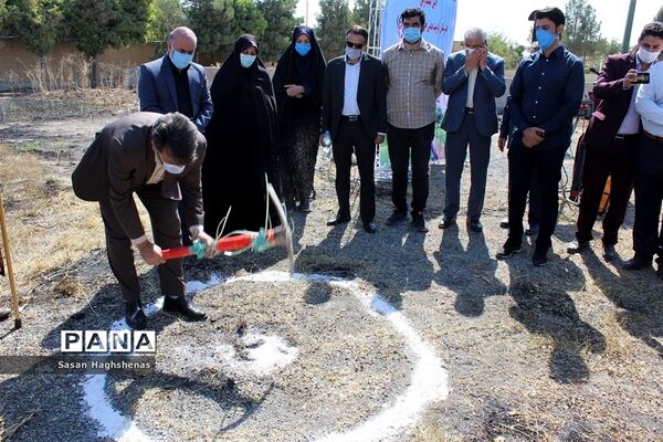 آیین کلنگ زنی هنرستان تربیت بدنی خیرساز امیر المومنین(ع) اسلامشهر