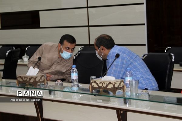 جلسه ویدئو کنفرانس مراسم  افتتاحیه جشنواره علمدار از مزار شهید سردار سلیمانی کرمان