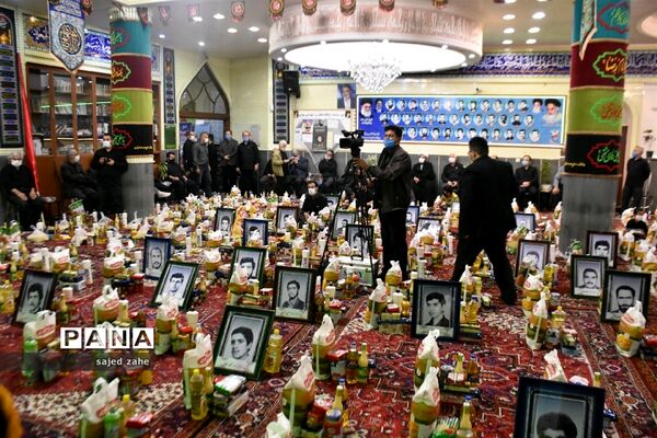 اهدایی بسته های معیشتی در مسجد عباسیه تبریز
