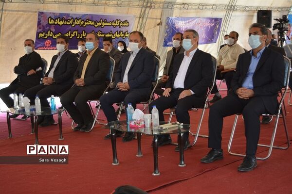 آیین کلنگ زنی 5 پروژه آموزشی در شهرستان شهریار