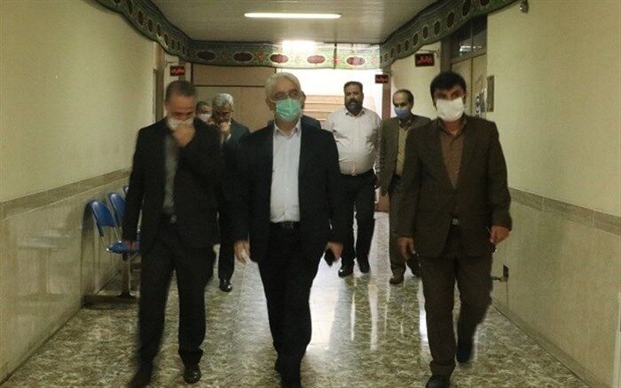 بازدید سرزده مدیر کل آموزش و پرورش استان گیلان از حوزه ستادی ناحیه یک و 2 رشت