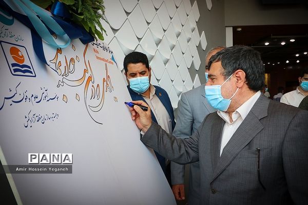افتتاح ۱۱ طرح عمرانی و زیر بنایی در جزیره کیش