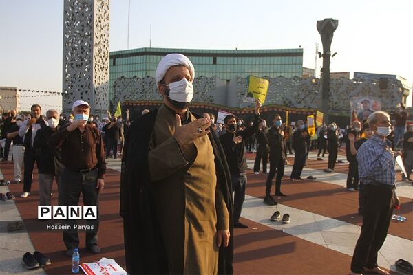 تجمع محکومیت در پی اهانت به کلام الله مجید و نبی مکرم اسلام