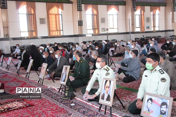 یازدهمین نمازجمعه سال 1399 هیات حسینی شهرستان خوسف