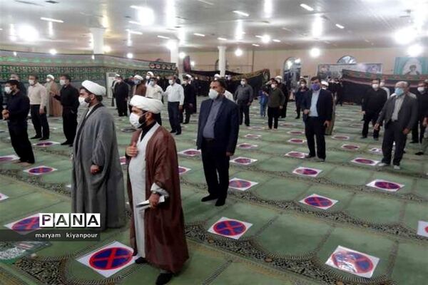 تجمع اعتراض آمیز مردم مسجدسلیمان در پی اهانت نشریه فرانسوی به پیامبر مکرم اسلام
