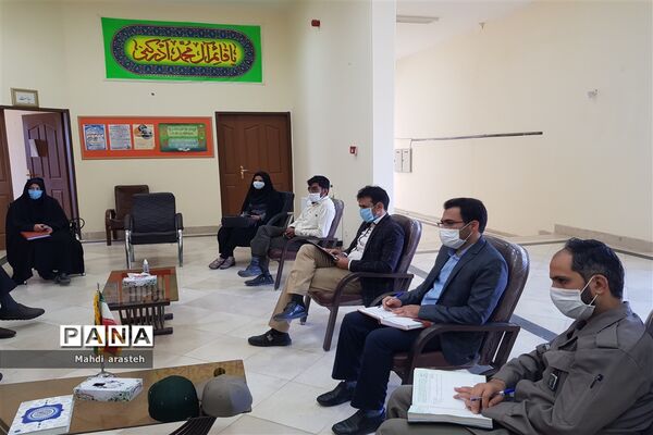 کارگروه فضای مجازی ورسانه گرامیداشت هفته دفاع مقدس شهرستان خوسف