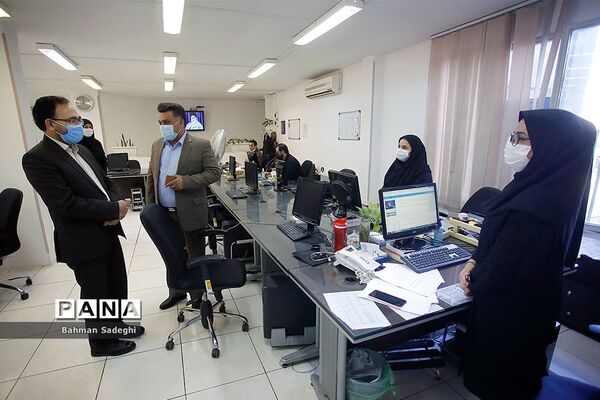 حضور مدیرکل دفتر انتشارات و فناوری آموزشی در خبرگزاری پانا