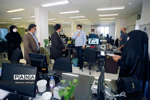 حضور مدیرکل دفتر انتشارات و فناوری آموزشی در خبرگزاری پانا