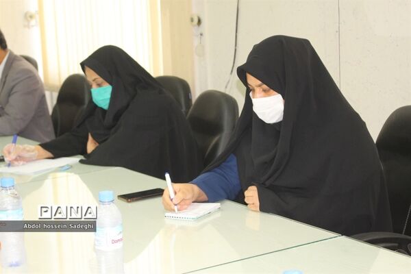 نشست هماهنگی بیست و یکمین پرسش مهر ریاست جمهورآموزش و پرورش استان بوشهر