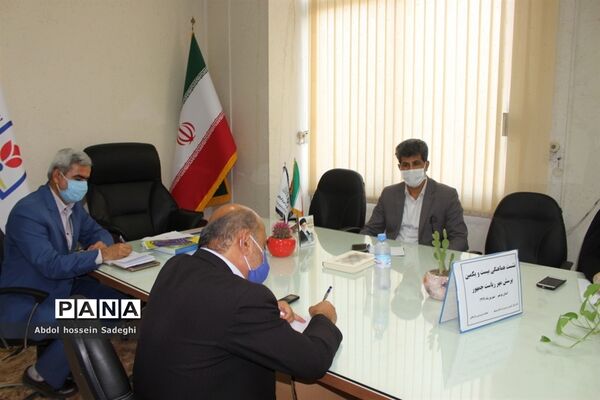 نشست هماهنگی بیست و یکمین پرسش مهر ریاست جمهورآموزش و پرورش استان بوشهر