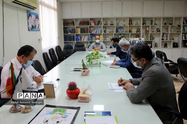 جلسه برنامه‌ریزی روسای حوزه پرورشی و فرهنگی اداره‌کل آموزش و پرورش استان بوشهر